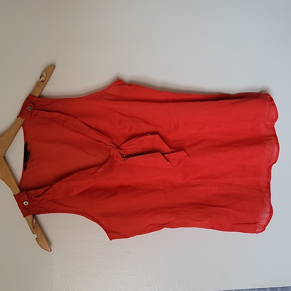 Armani Exchange red top